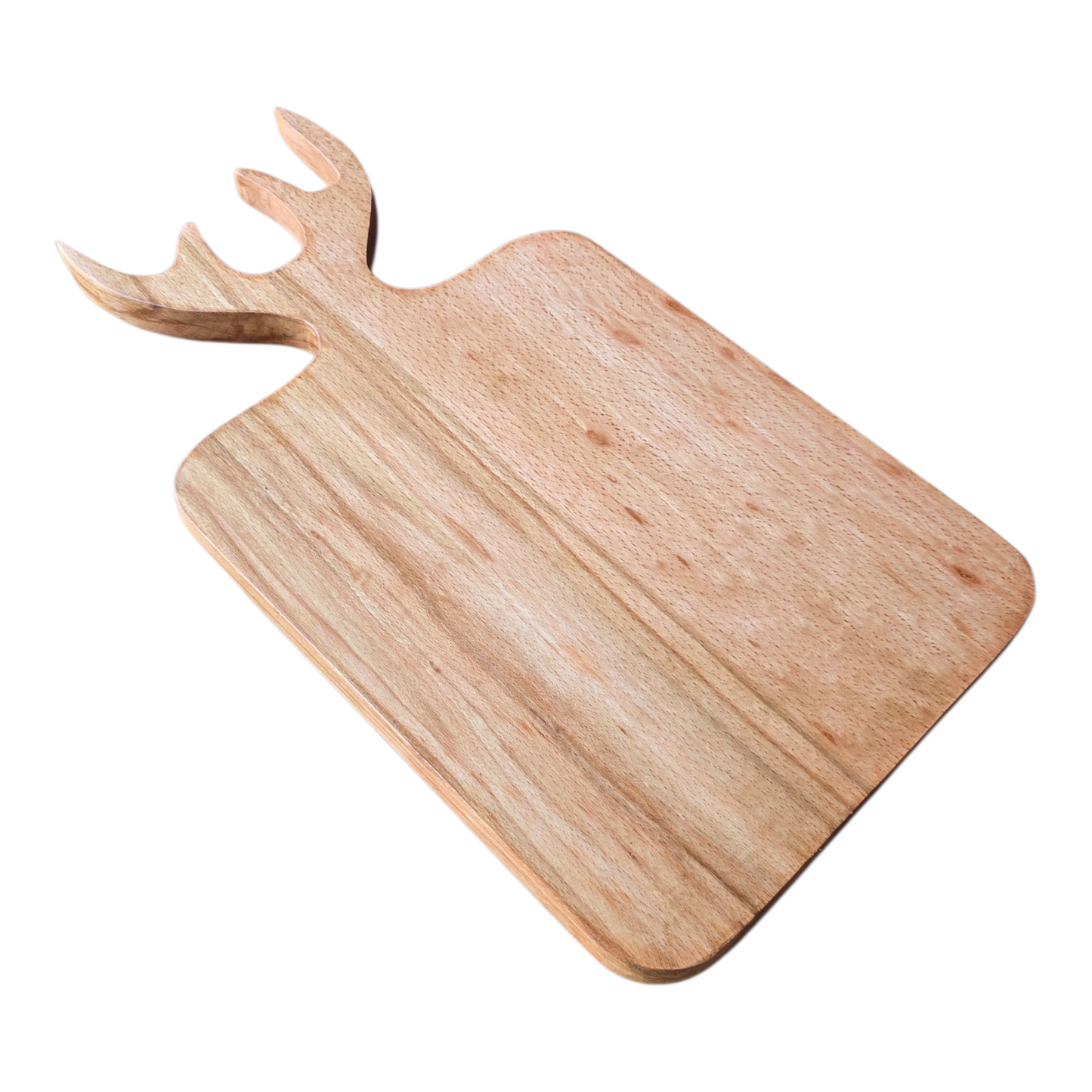 Sarsoua Wood Deer Antler Cutting & Serving Board