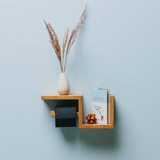 Minimalist Wooden Wall Shelf