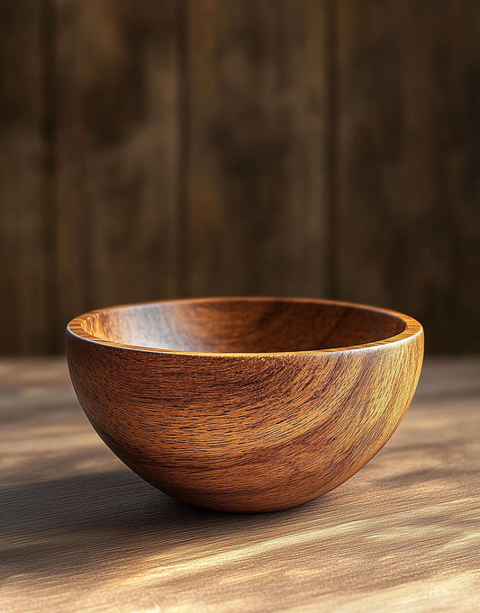 Lumo – Handcrafted Wooden Bowl