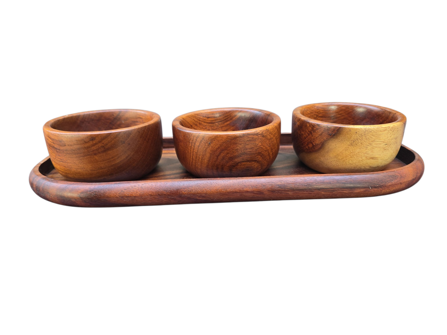 Handcrafted Wooden Bowl Set