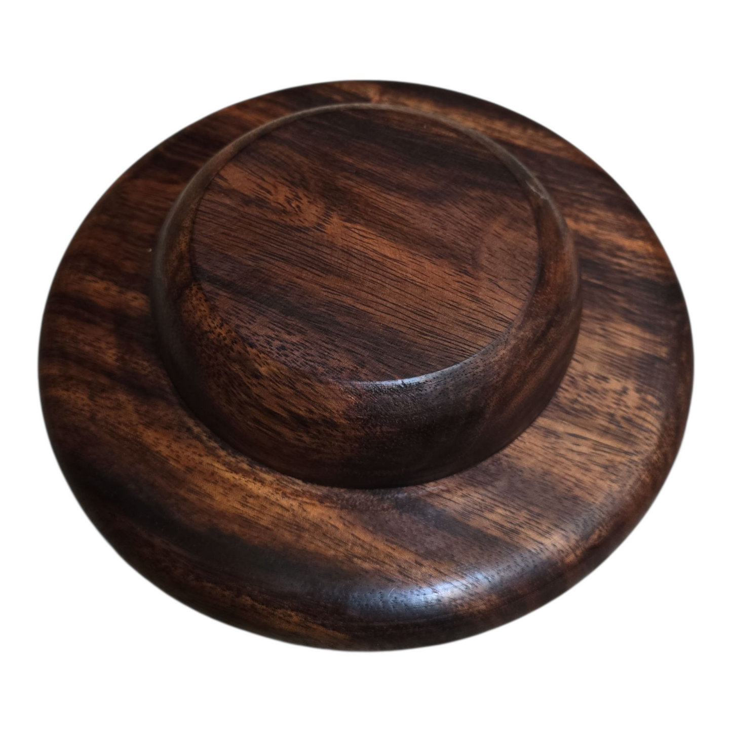 Rustic Wooden Serving Plate 🌿