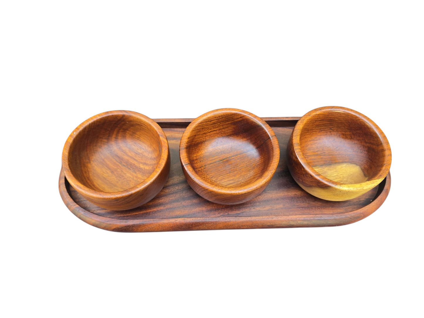Handcrafted Wooden Bowl Set