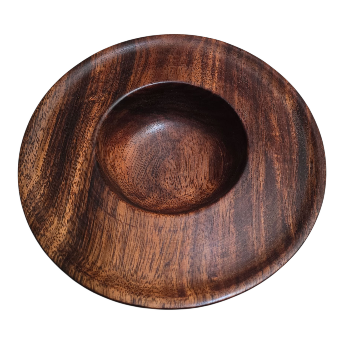 Rustic Wooden Serving Plate 🌿